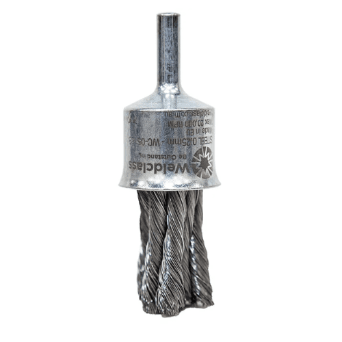 Weldclass Spindle Mount End Brush Twist Knot 20mm