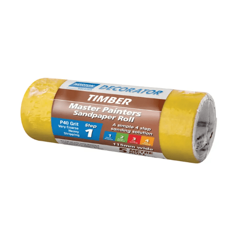 Sandpaper 115mm x 5M Painters Roll