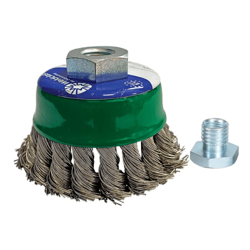 Weldclass Cup Brush Twist Knot S/Steel 75mm