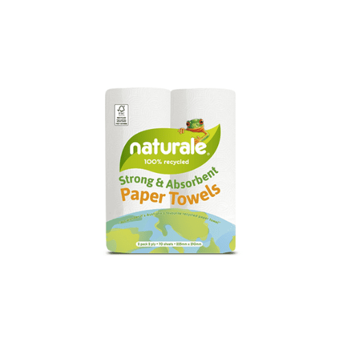 Naturale Paper Towel 100% Recycled pack 2
