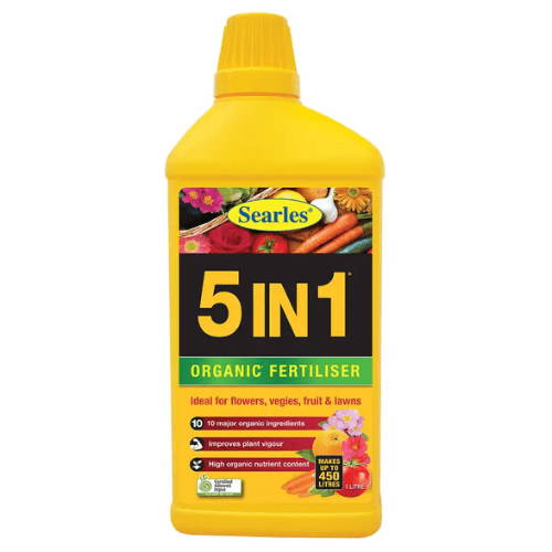 Searles 5 in 1 Organic Liquid Fertiliser 1L
