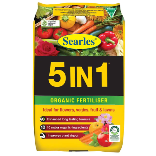 Searles 5 in 1 Organic Fertiliser 30L