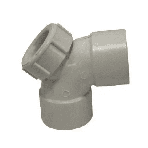 Holman PVC DWV Bend F&F IO 88 Degree 50mm