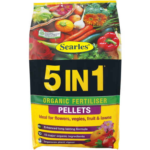 Searles 5 IN 1 Organic Fertiliser Pellets 5kg