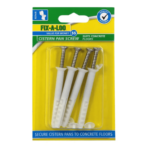 FIX-A-LOO Pan Screws Concrete Floors 63mm