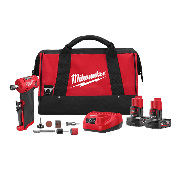 Milwaukee M12 Fuel™ Right Angle Die Grinder Kit M12FDGA-602BA