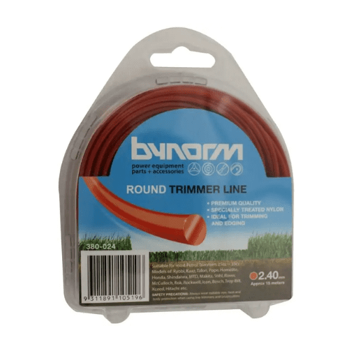 Bynorm Trimmer Line Red 2.4mm 15m