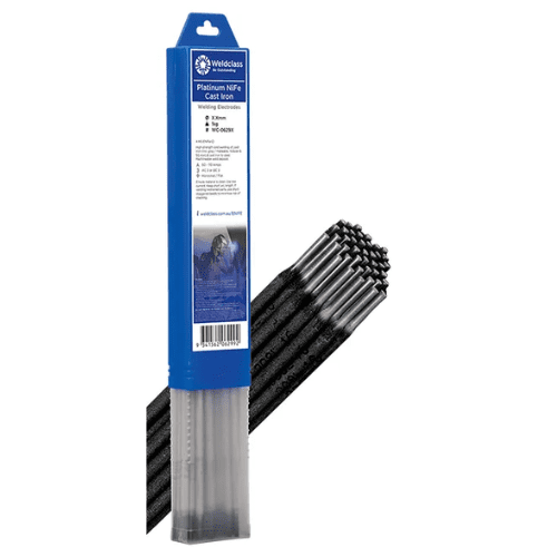 Weldclass Cast Iron Electrodes Platinum NiFe 3.2mm 1kg Pack