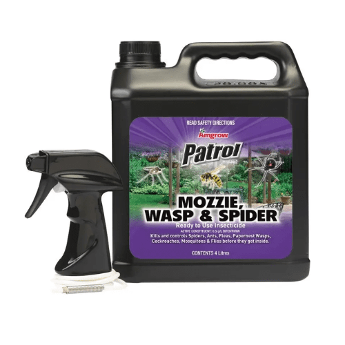 Amgrow Patrol Mosquito Wasp & Spider RTU 4L