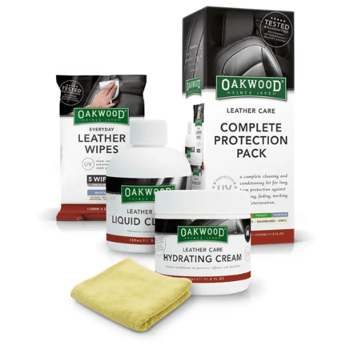 Oakwood Leather Care Kit Complete Protection Pack