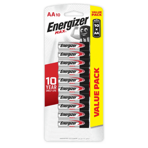 Energizer Max Battery AA 10 pack
