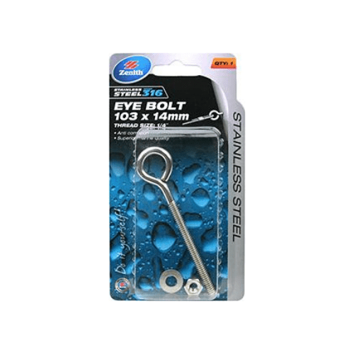 Eye Bolt Stainless Steel 103x6x14mm