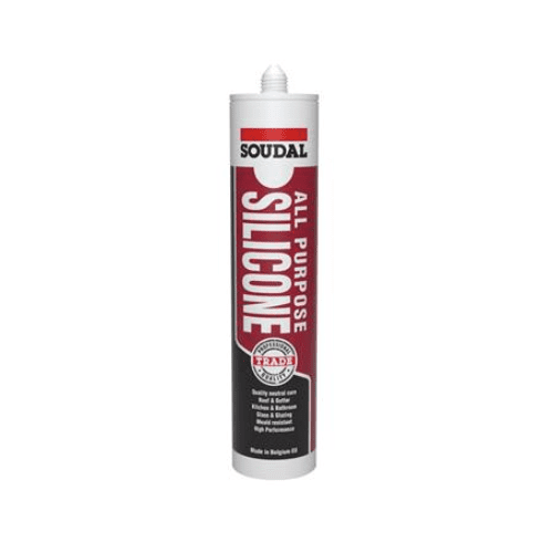Soudal Silicone All Purpose White 300ml