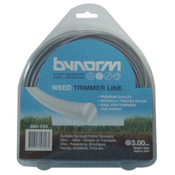Bynorm Trimmer Line Grey 3.0mm 500gm