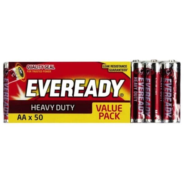 Eveready Battery AA 50 Pack