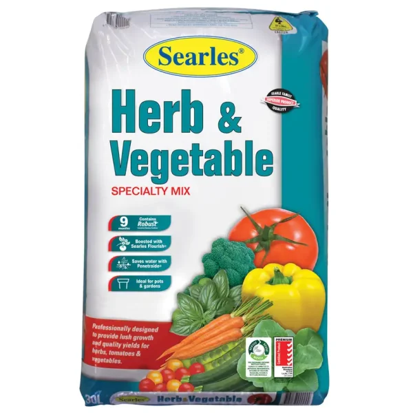 Searles Herb & Vegetable Specialty Potting Mix 30L