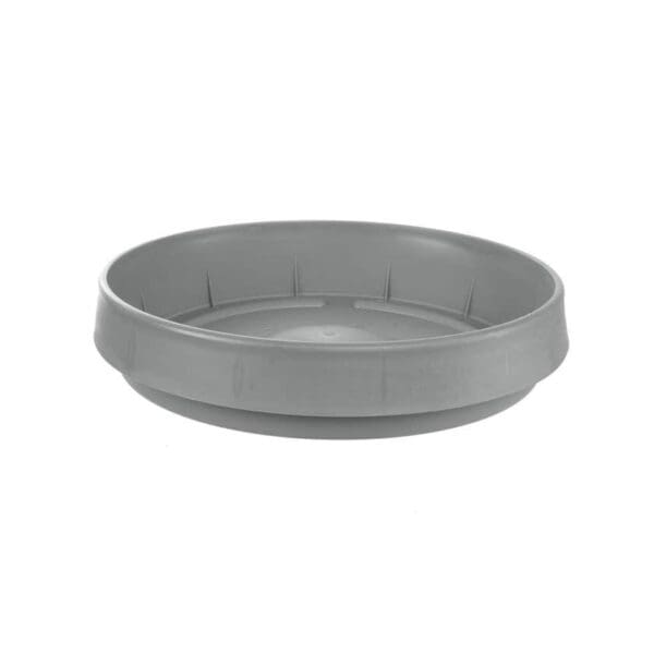 Yates Tuscan Round Plastic Saucer Timeless Grey 400mm