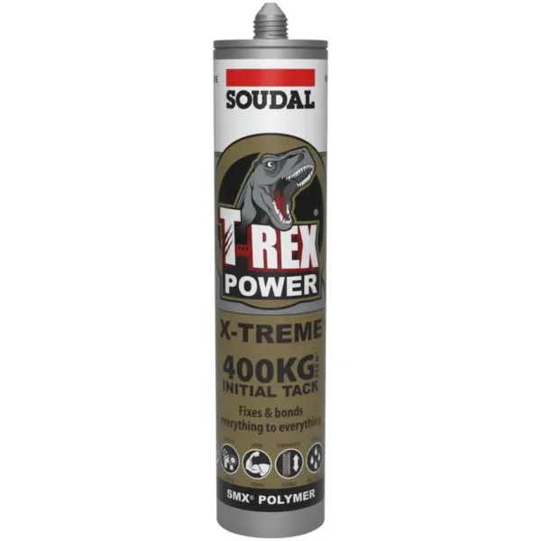 Soudal Adhesive T-Rex Xtreme Black 290ml