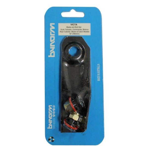 Bynorm Victa Blade & Bolt Set Fits 19" (483mm) & 20" (508mm)