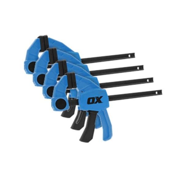 Ox Pro Mini Bar Clamp 150mm 50kg - 4 Pack
