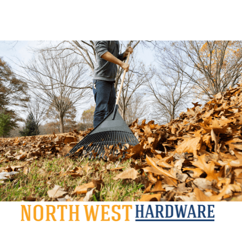 Rake Leaf Wooden Handle 60cm