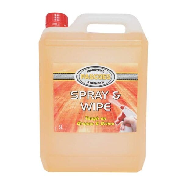Pascoes Spray & Wipe Multi Purpose Cleaner 5L