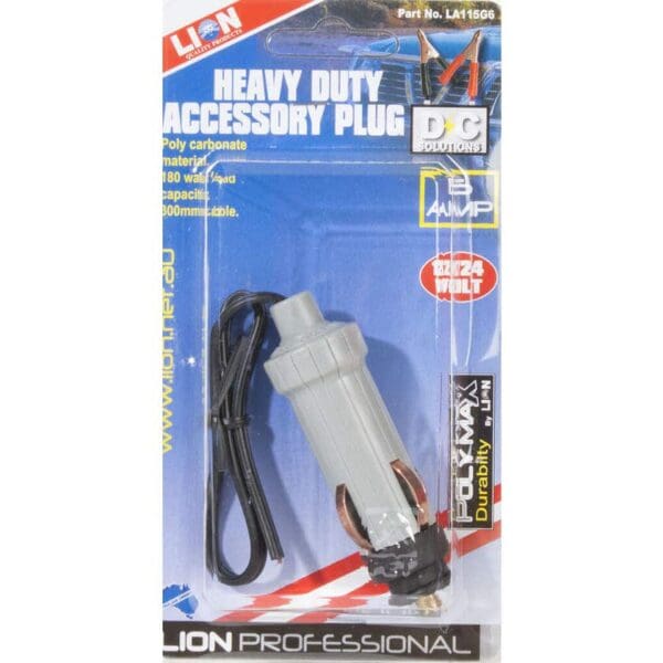 Lion Heavy Duty Accessory Plug 12/24V