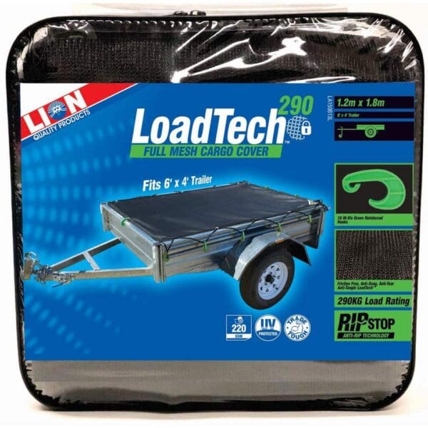 Lion LoadTech Full Mesh Cargo Cover 2.2m x 1.5m