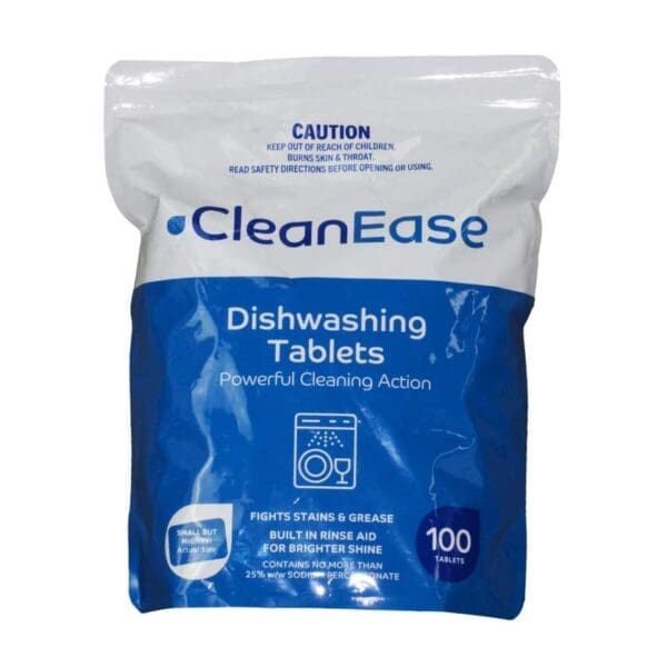 Clean Ease Dishwashing Tablet - 100 Pack