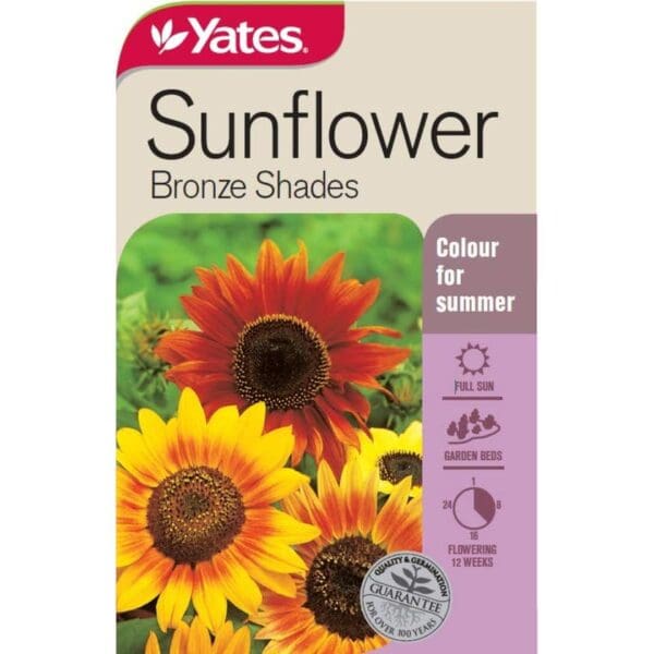 Yates Sunflower Bronze Shades Seed