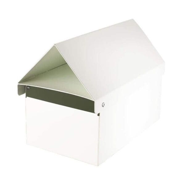 Sandleford Crest Letterbox White
