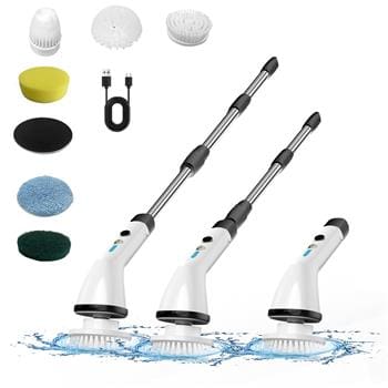 Power Scrubber 3 in 1 With Extendable Handle