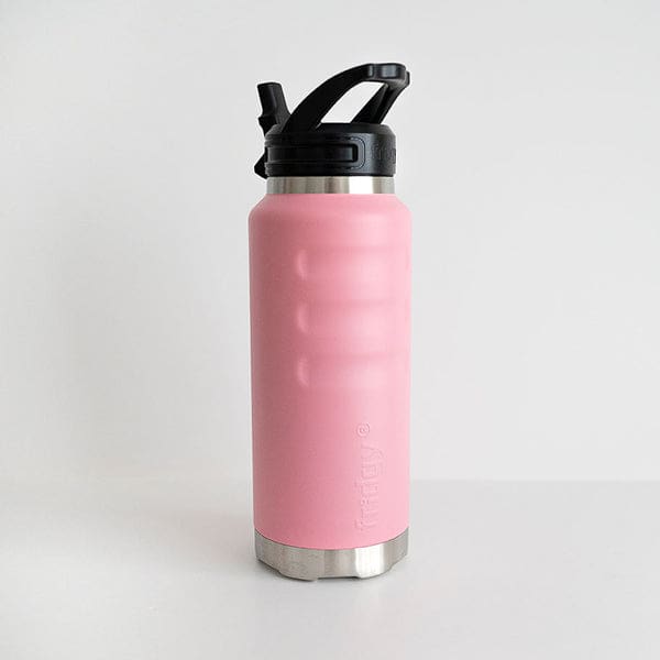 Fridgy Bottle Grip Guzzler Lid Dusty Pink 1080ml