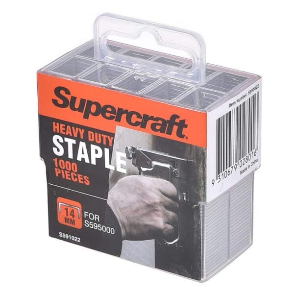 Supercraft Heavy Duty Staples 14mm - 1000 Piece