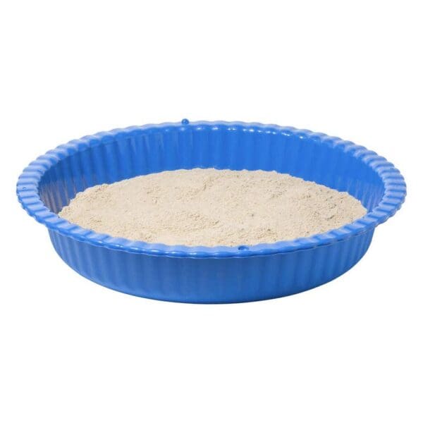 Round Plastic Sandpit Blue Pool