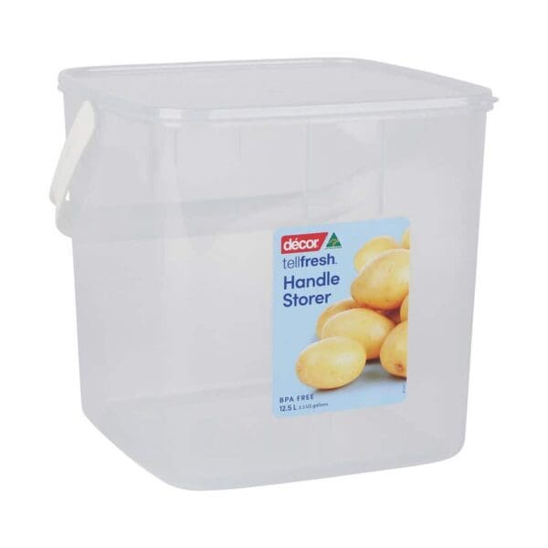 Decor Tellfresh Super Storer Square Food Container 12.5L