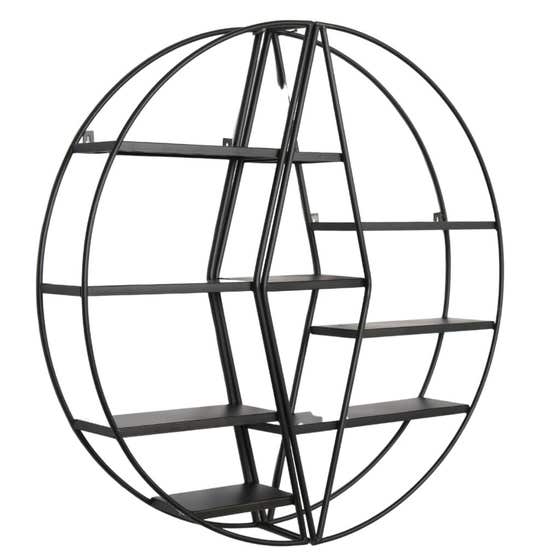 Greenleaf Circular Metal Wall Display 760W x 130D x 760Hmm