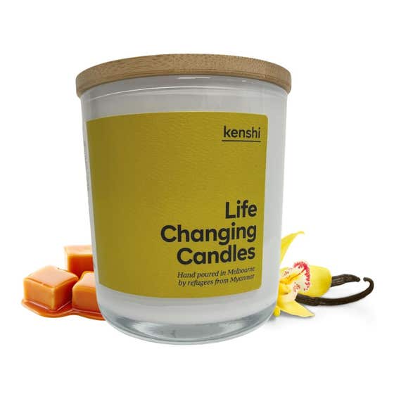 Kenshi Candle Caramel & Vanilla 400g