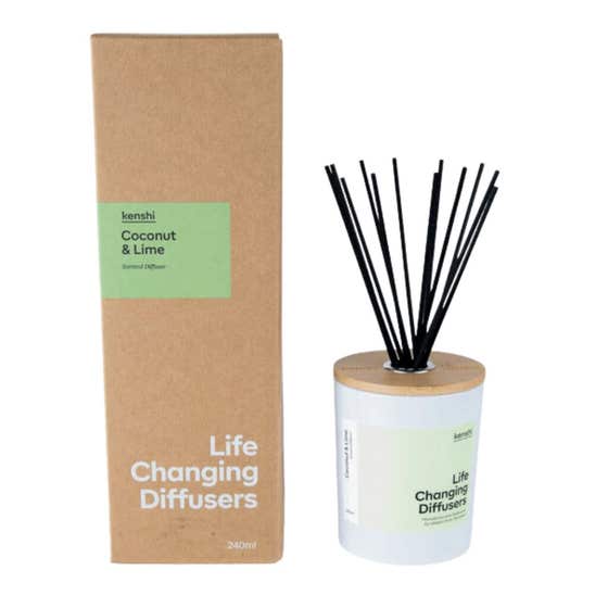 Kenshi Coconut & Lime Scented Diffuser 240ml