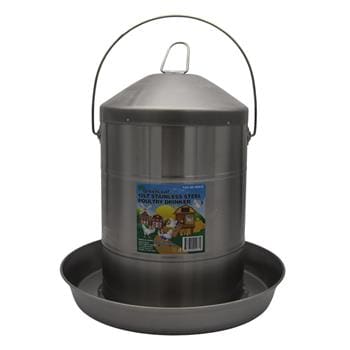Greenleaf Poultry Drinker Stainless Steel 12L