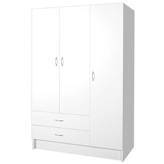 Faulkner 3 Door 2 Drawer Wardrobe Unit 1200mm