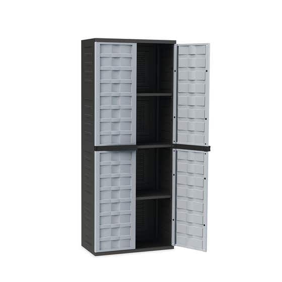 2 Door Poly Utility Cabinet 1700mm
